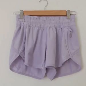 Lululemon Lavender Shorts, Size 4